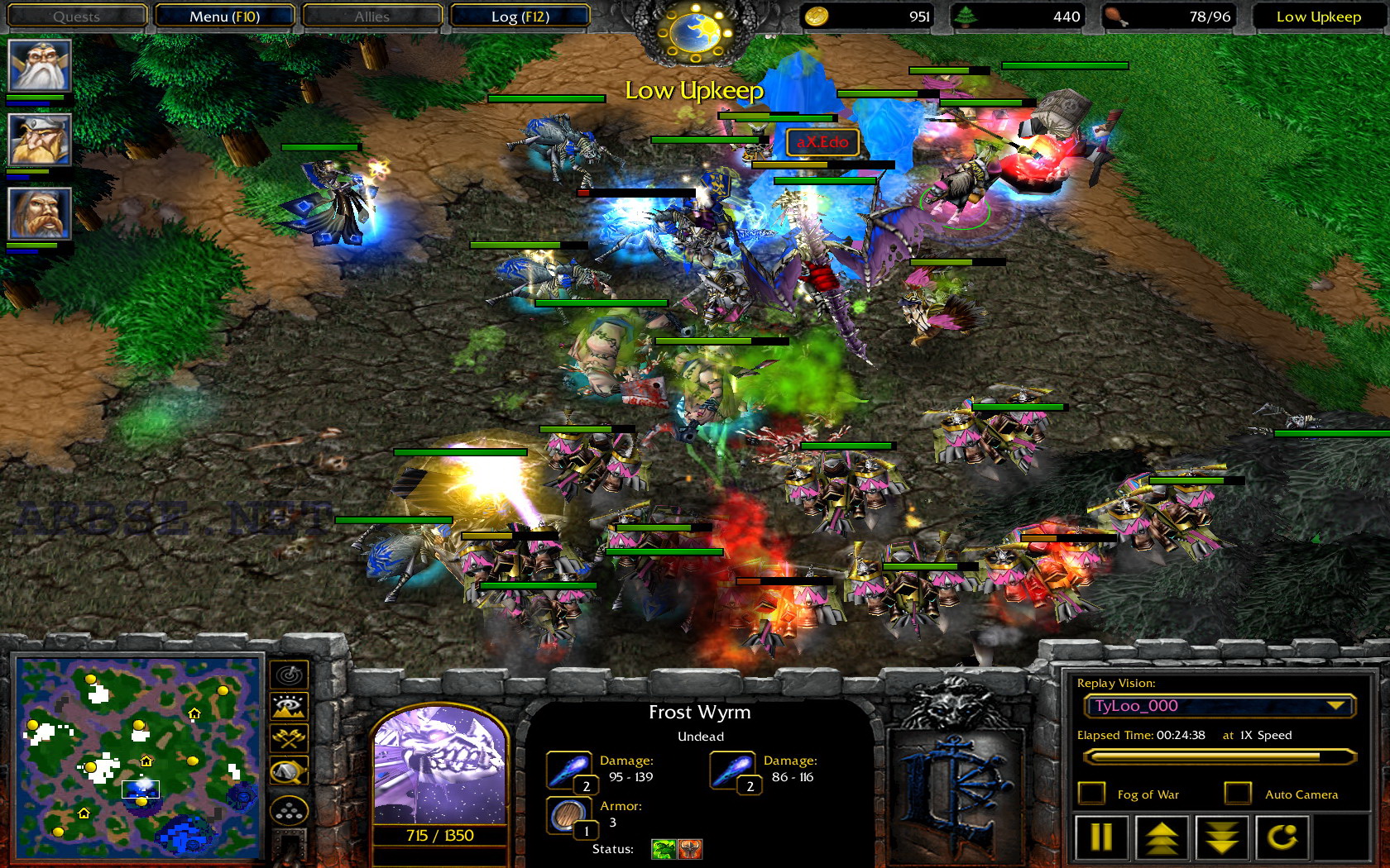 Установленная Warcraft 3