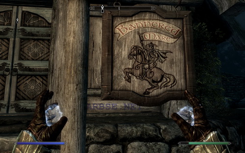 bannered mare
