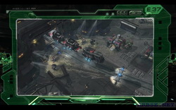 The great train robbery.  Starcraft 2: Wings of Liberty