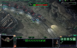 The great train robbery.  Starcraft 2: Wings of Liberty