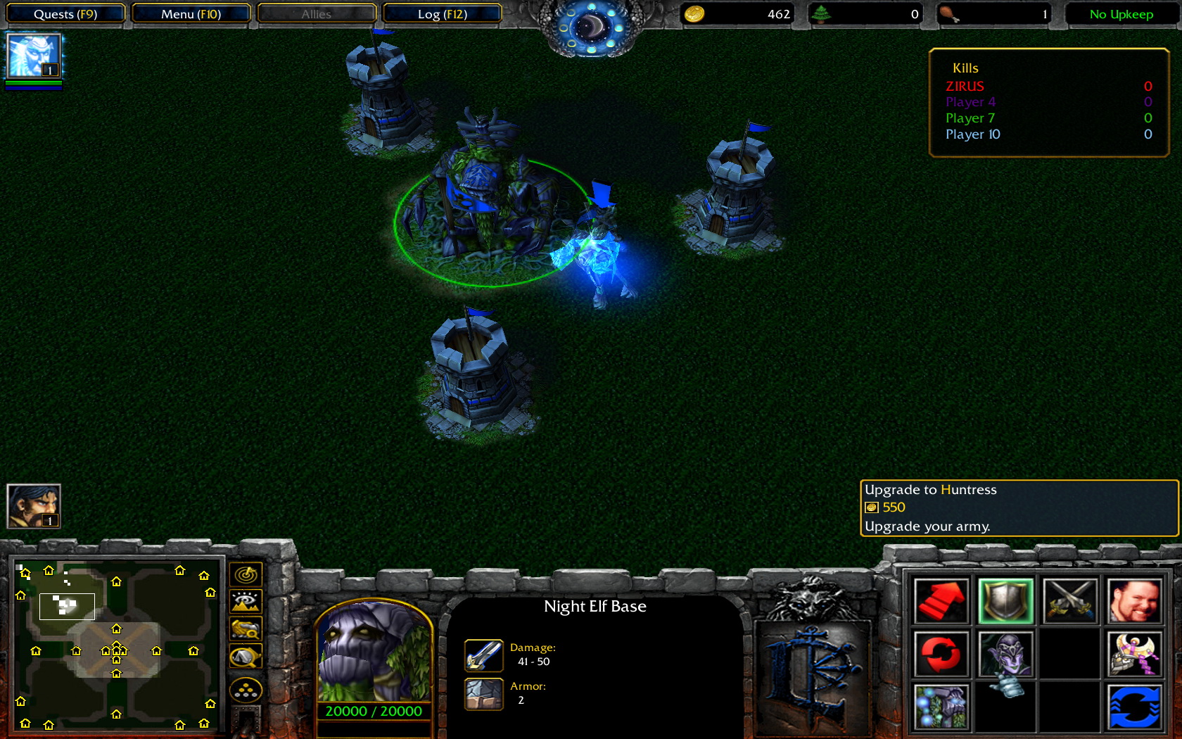 к пакету Footman Wars карт для WarCraft 3