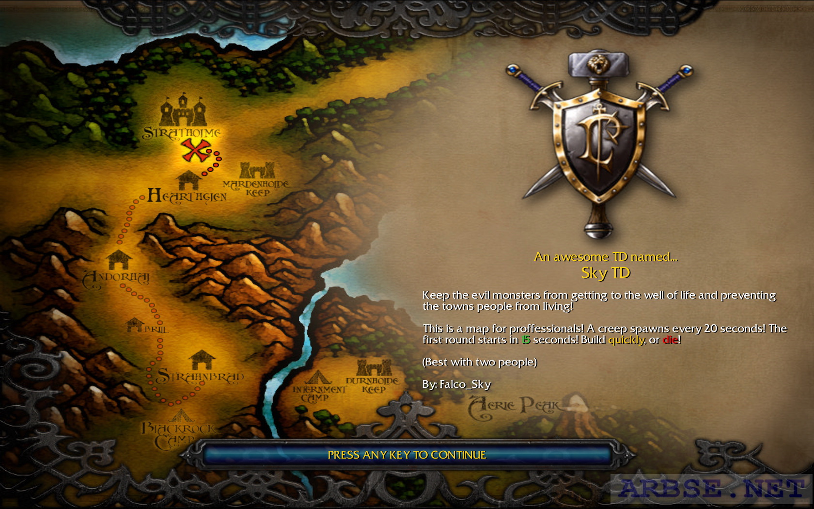 скриншоты tower defense карт warcraft 3