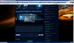 Билеты на BlizzCon 2011 распроданы