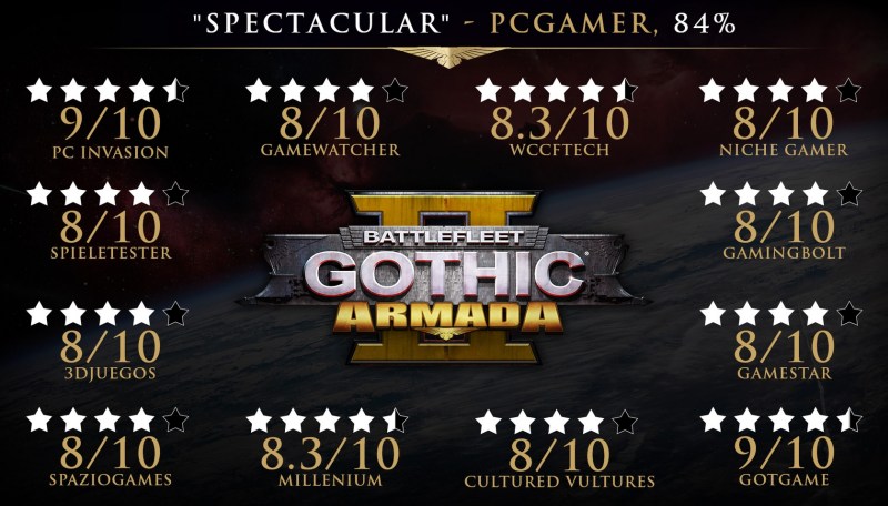 Battlefleet Gothic: Armada 2 по скидке (Steam)