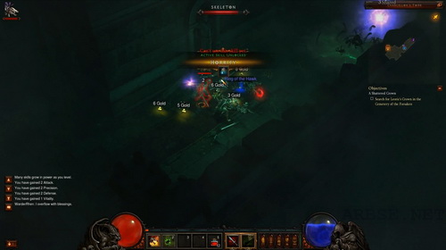 Быстрая кнопка под эликсиры в Diablo 3
