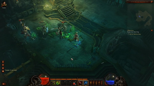 Быстрая кнопка под эликсиры в Diablo 3