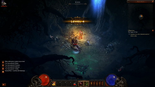 Повышение уровня в Diablo 3