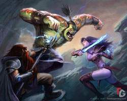 Dota Allstars. Fan art.