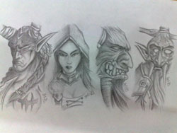 Dota Allstars. Fan art.