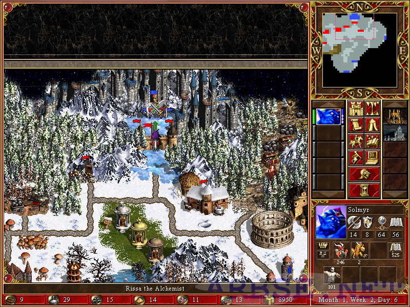Heroes 3 карта