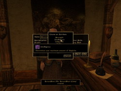 Morrowind. .  (Attributes)