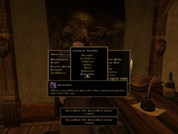 Morrowind. .  (Attributes)