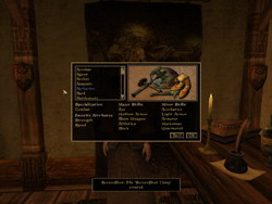 Morrowind. .  (Classes)