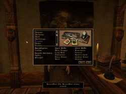 Morrowind. .  (Classes)