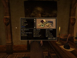 Morrowind. .  (Classes)