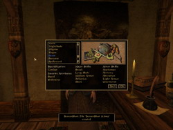 Morrowind. .  (Classes)