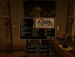 Morrowind. .  (Classes)