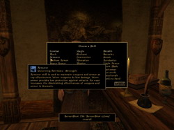 Morrowind. .  (Skills)