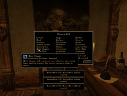 Morrowind. .  (Skills)