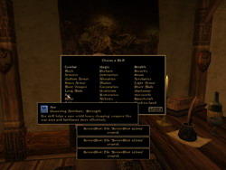 Morrowind. .  (Skills)