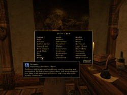 Morrowind. .  (Skills)