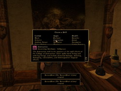 Morrowind. .  (Skills)