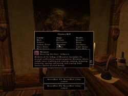 Morrowind. .  (Skills)