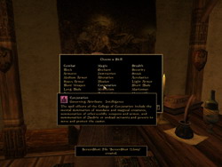 Morrowind. .  (Skills)