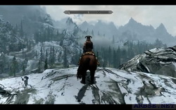Горы Skyrim