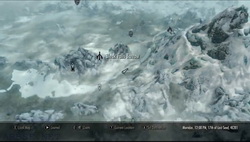 Глобальная карта Skyrim