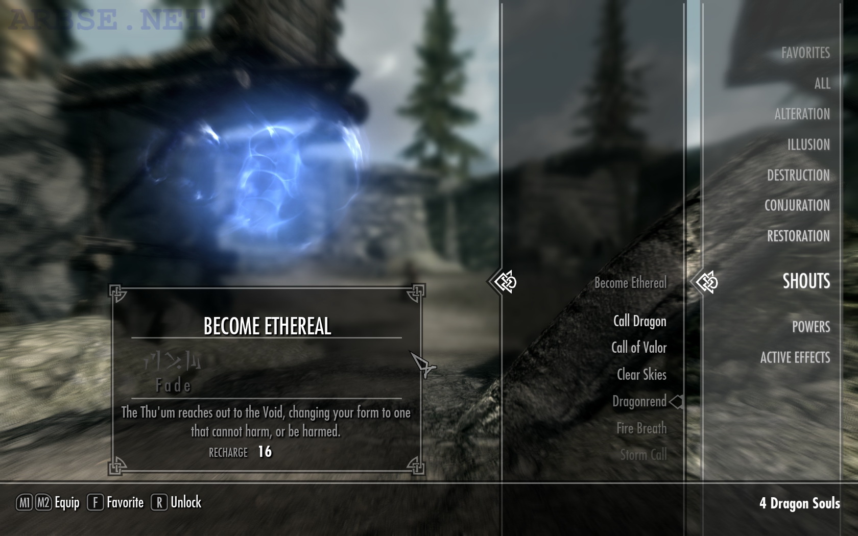 skyrim all become ethereal shout locations