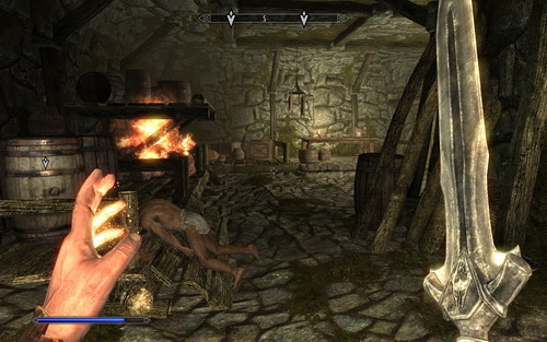 Skyrim - после боя