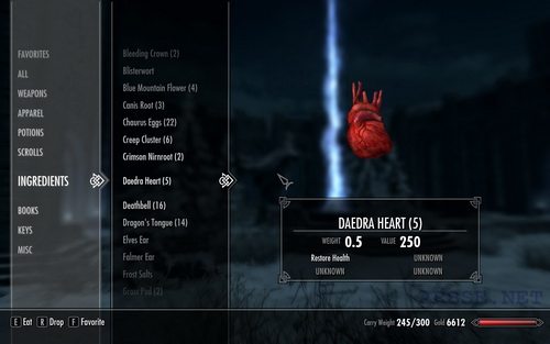   (Daedra Heart)