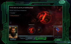 The Devils playground.  Starcraft 2: Wings of Liberty