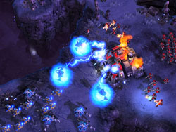 StarCraft II - атака на базу терран