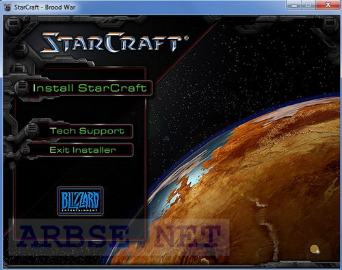 руководство по инсталляции Starcraft