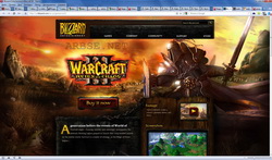 Официальный сайт WarCraft 3