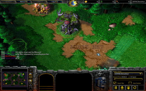Что означает фраза hf в начале партии в Warcraft 3?