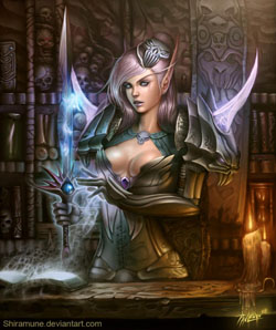 Warcraft 3: TFT. Fan art.