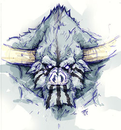 Warcraft 3: TFT. Fan art.