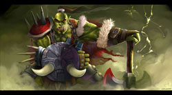 Warcraft 3: TFT. Fan art.