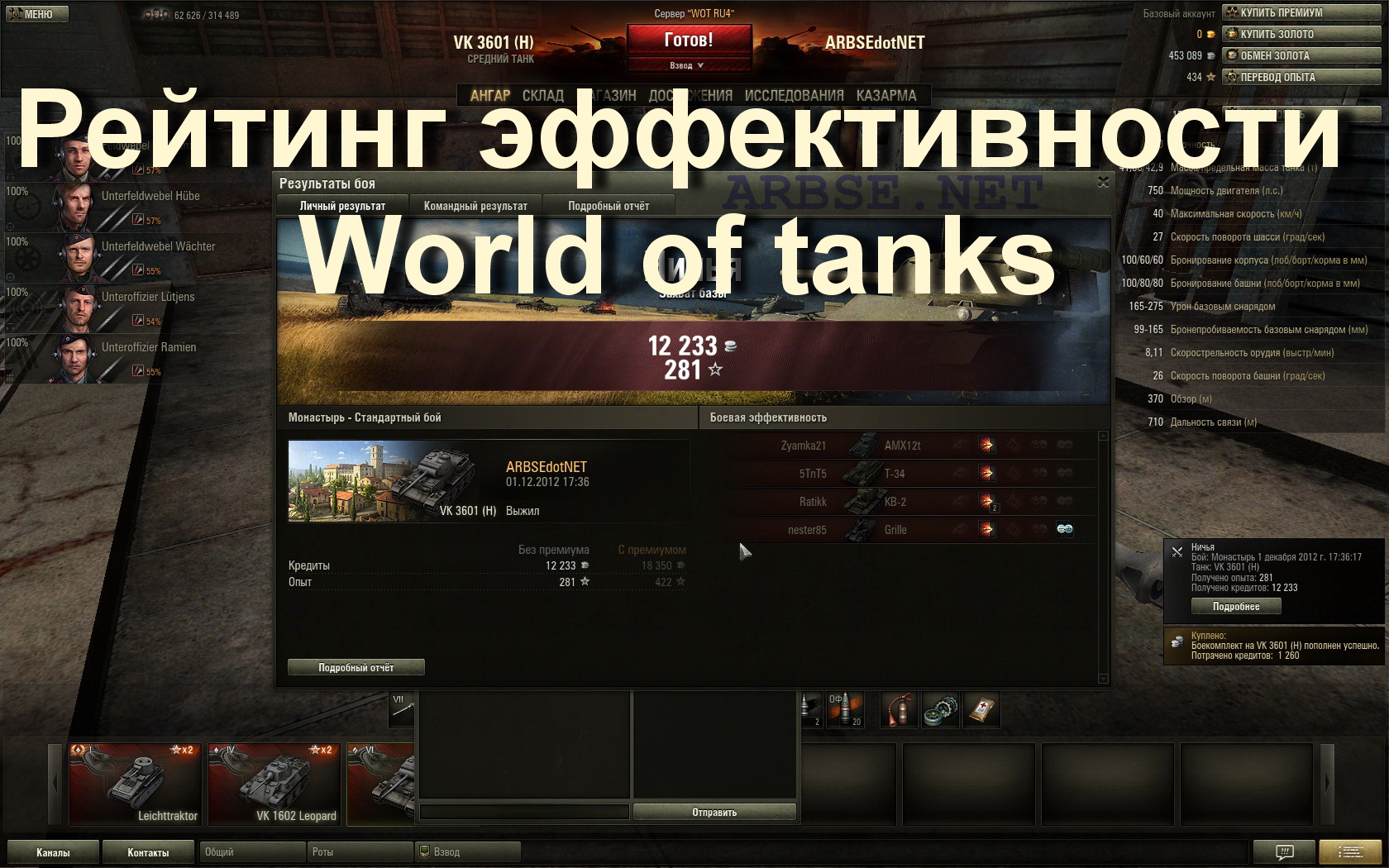 Wot список