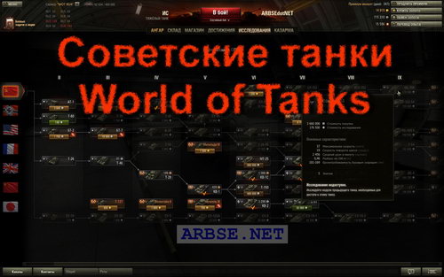 Советские танки World of Tanks