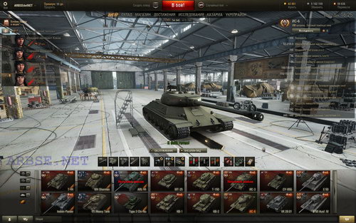 ИС-6 не удержался World of Tanks